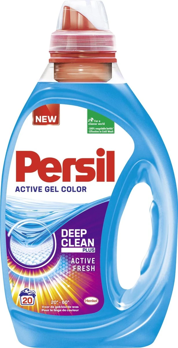 Persil® Persil Active Gel Color - Vloeibaar Wasmiddel - Voordeelverpakking - 6 X 20 Wasbeurten 4 Persil® Persil Active Gel Color - Vloeibaar Wasmiddel - Voordeelverpakking - 6 X 20 Wasbeurten - Afbeelding 2