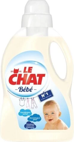 Le Chat Baby Gel - Vloeibaar Wasmiddel - 30 Wasbeurten -Huishoudelijke Schoonmaak 627x1200 1