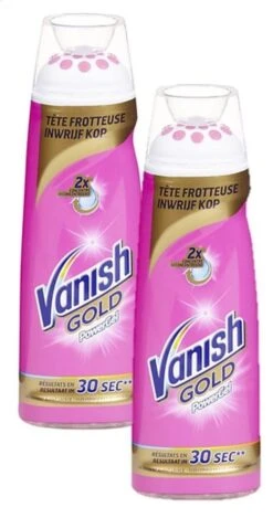 Vanish Oxi Action Gold Powergel Vlekverwijderaar - 200ml X2 -Huishoudelijke Schoonmaak 632x1200