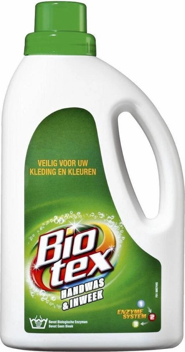 Biotex - Handwas En Inweek Vloeibaar - 2 X 750 Ml 3 Biotex - Handwas En Inweek Vloeibaar - 2 X 750 Ml