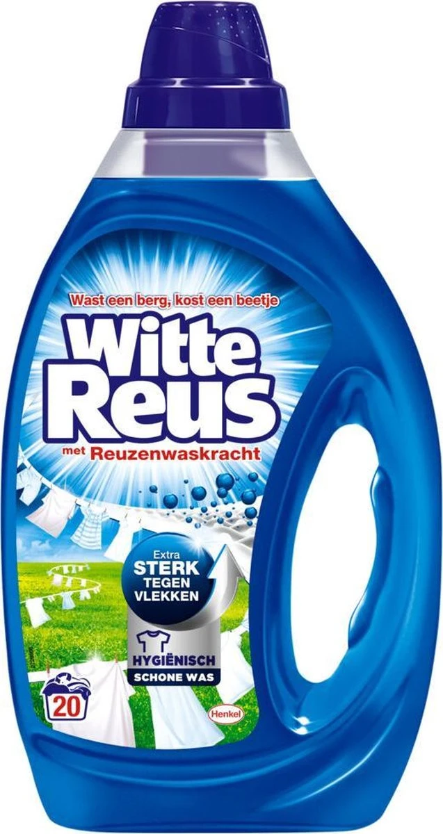 Witte Reus Vloeibaar Wasmiddel 1 Liter 3 Witte Reus Vloeibaar Wasmiddel 1 Liter