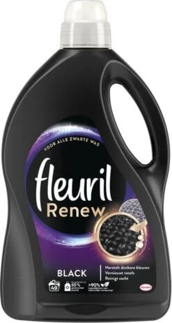 Fleuril Renew Zwart Vloeibaar Wasmiddel - 2,695 L - 49 Wasbeurten 9 Fleuril Renew Zwart Vloeibaar Wasmiddel - 2,695 L - 49 Wasbeurten -Huishoudelijke Schoonmaak 640x1200