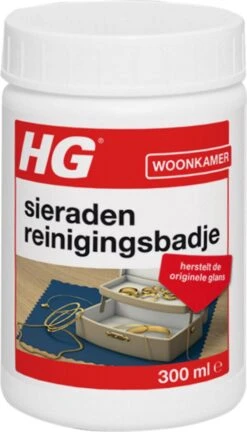HG Sieraden Reinigingsbadje - 300 Ml - Inclusief Borstelje En Pincet 8 HG Sieraden Reinigingsbadje - 300 Ml - Inclusief Borstelje En Pincet -Huishoudelijke Schoonmaak 686x1200 2