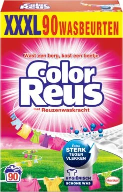 Color Reus Waspoeder Wasmiddel - Voordeelverpakking - 90 Wasbeurten 18 Color Reus Waspoeder Wasmiddel - Voordeelverpakking - 90 Wasbeurten -Huishoudelijke Schoonmaak 765x1200