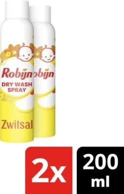 Robijn Dry Wash Spray Zwitsal - 2 X 200ml - Voordeelverpakking 11 Robijn Dry Wash Spray Zwitsal - 2 X 200ml - Voordeelverpakking -Huishoudelijke Schoonmaak 767x1200