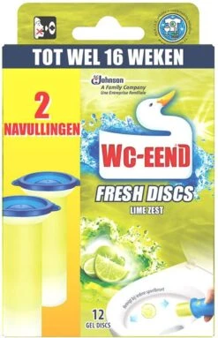 WC Eend Fresh Discs Navul Duo Lime 72 Ml -Huishoudelijke Schoonmaak 773x1200 4
