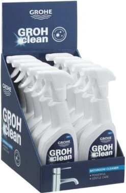 GROHE Grohclean Sproeiflacon Reiniger - 500 Ml - Schoonmaakmiddel - 48166000 21 GROHE Grohclean Sproeiflacon Reiniger - 500 Ml - Schoonmaakmiddel - 48166000 -Huishoudelijke Schoonmaak 787x1200 1