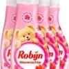 Robijn Pink Sensation Vloeibaar Wasverzachter - 4 X 30 Wasbeurten - Voordeelverpakking -Huishoudelijke Schoonmaak 792x1200