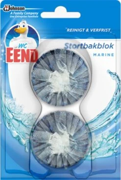 WC Eend Stortbakblok Blauw - 12x 2x50 Gram - Voordeelverpakking -Huishoudelijke Schoonmaak 804x1200 3