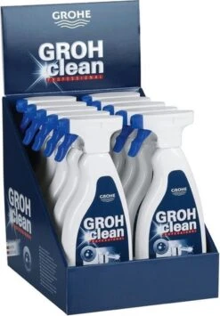 GROHE Grohclean Sproeiflacon Reiniger - 500 Ml - Schoonmaakmiddel - 48166000 14 GROHE Grohclean Sproeiflacon Reiniger - 500 Ml - Schoonmaakmiddel - 48166000 -Huishoudelijke Schoonmaak 836x1200 1