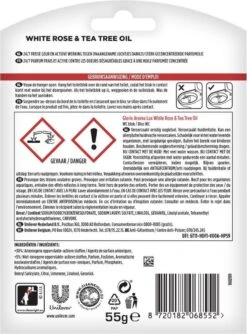 Glorix Aroma Lux Toiletblokken White Rose & Tea Tree Oil - 9 X 55g - Voordeelverpakking 7 Glorix Aroma Lux Toiletblokken White Rose & Tea Tree Oil - 9 X 55g - Voordeelverpakking -Huishoudelijke Schoonmaak 888x1200 1