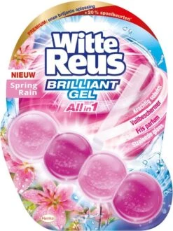 Witte Reus Brilliant Gel Allin1 Toiletblok - Spring Rain - WC Blokjes Voordeelverpakking - 11 Stuks 14 Witte Reus Brilliant Gel Allin1 Toiletblok - Spring Rain - WC Blokjes Voordeelverpakking - 11 Stuks -Huishoudelijke Schoonmaak 897x1200 3
