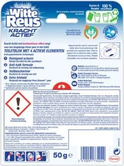 Witte Reus Kracht Actief Toiletblok - Bloesem - WC Blokjes Voordeelverpakking - 10 Stuks 32 Witte Reus Kracht Actief Toiletblok - Bloesem - WC Blokjes Voordeelverpakking - 10 Stuks -Huishoudelijke Schoonmaak 900x1200 11