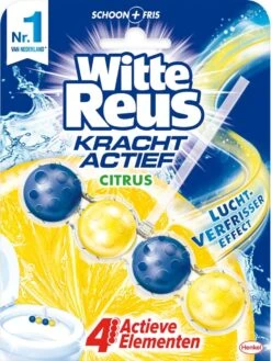 Witte Reus Kracht Actief Toiletblok - Citrus - WC Blokjes Voordeelverpakking - 10 Stuks -Huishoudelijke Schoonmaak 900x1200 15