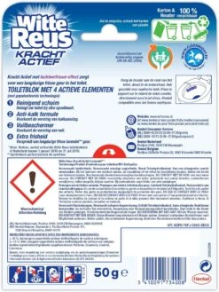 Witte Reus Kracht Actief Toiletblok - Lavendel - WC Blokjes Voordeelverpakking - 10 Stuks -Huishoudelijke Schoonmaak 901x1200 4