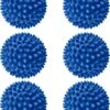 Roegaarden Drogerballen - Wasbollen - 6 Stuks - Siliconen - Sneller Droog - Anti-kreuk -Huishoudelijke Schoonmaak 909x1200 2