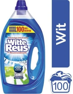 Witte Reus Gel Wasmiddel- Kwartaalverpakking - 100 Wasbeurten 14 Witte Reus Gel Wasmiddel- Kwartaalverpakking - 100 Wasbeurten -Huishoudelijke Schoonmaak 936x1200 2