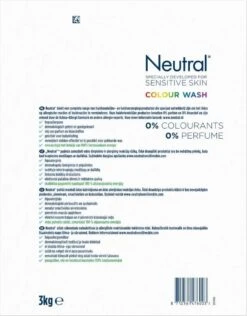 Neutral Waspoeder Kleur - Dermatologisch Getest, Parfumvrij En Hypoallergeen - 4 X 45 Wasbeurten 19 Neutral Waspoeder Kleur - Dermatologisch Getest, Parfumvrij En Hypoallergeen - 4 X 45 Wasbeurten -Huishoudelijke Schoonmaak 937x1200 1