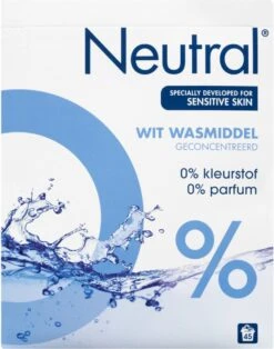 Neutral 0% Wit Parfumvrij Waspoeder - 45 Wasbeurten - Wasmiddel 30 Neutral 0% Wit Parfumvrij Waspoeder - 45 Wasbeurten - Wasmiddel -Huishoudelijke Schoonmaak 945x1200