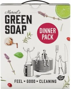 Marcel's Green Soap Dinner Pack - 1 X 1 Box 16 Marcel's Green Soap Dinner Pack - 1 X 1 Box -Huishoudelijke Schoonmaak 947x1200 3