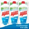 Ajax® Ajax Allesreiniger Fris 6 X 1.25L - Voordeelverpakking -Huishoudelijke Schoonmaak 953x1200