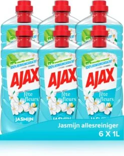 Ajaxยฎ Ajax Allesreiniger Fête Des Fleurs Jasmijn 6 X 1L - Voordeelverpakking