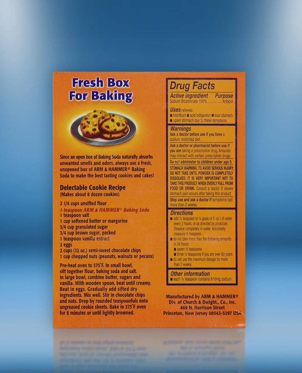 2 X Baking Soda 454 Gram - Arm & Hammer 4 2 X Baking Soda 454 Gram - Arm & Hammer - Afbeelding 2