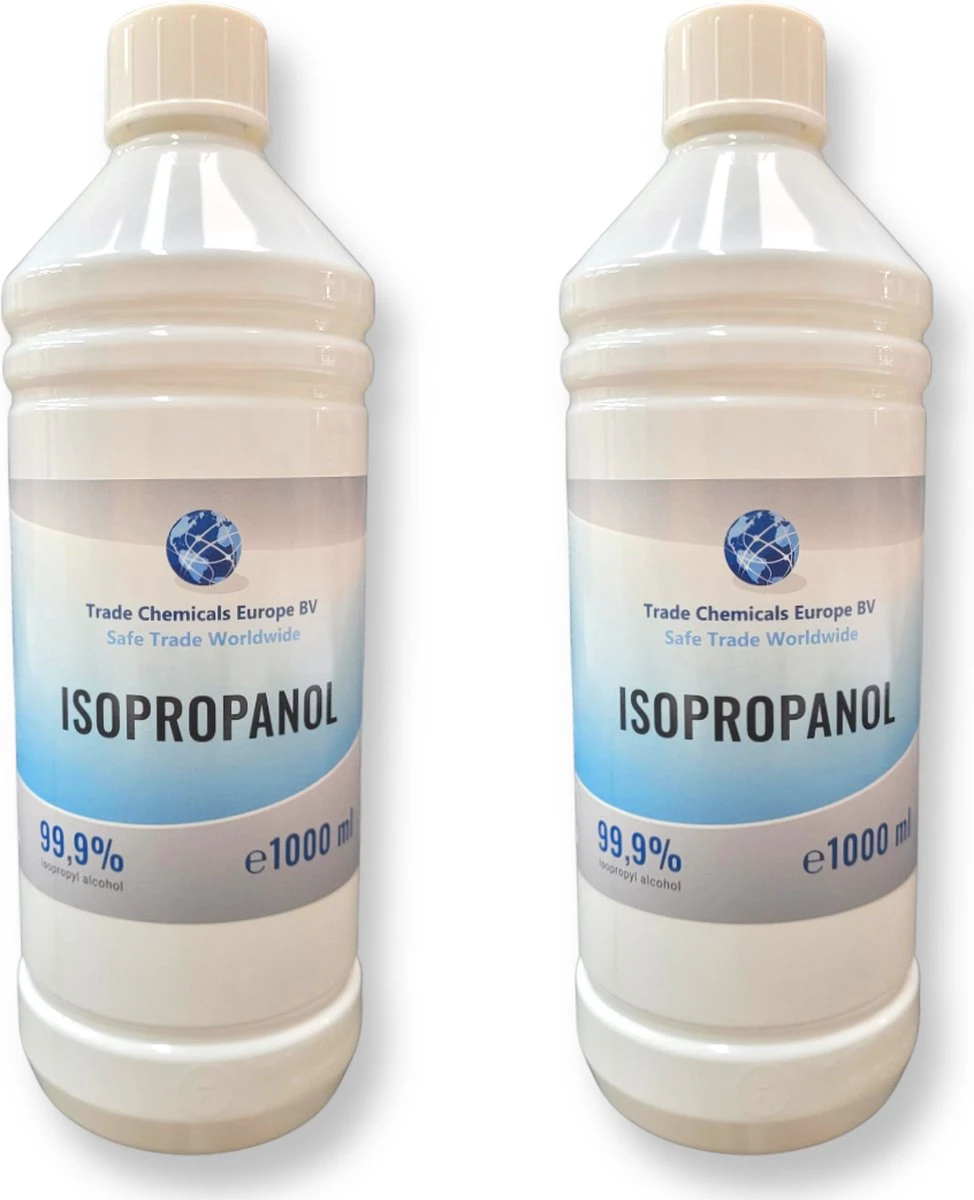 TCE - Isopropanol - Isopropyl-alcohol - IPA - 99,9% Zuiver - 2 Liter 3 TCE - Isopropanol - Isopropyl-alcohol - IPA - 99,9% Zuiver - 2 Liter