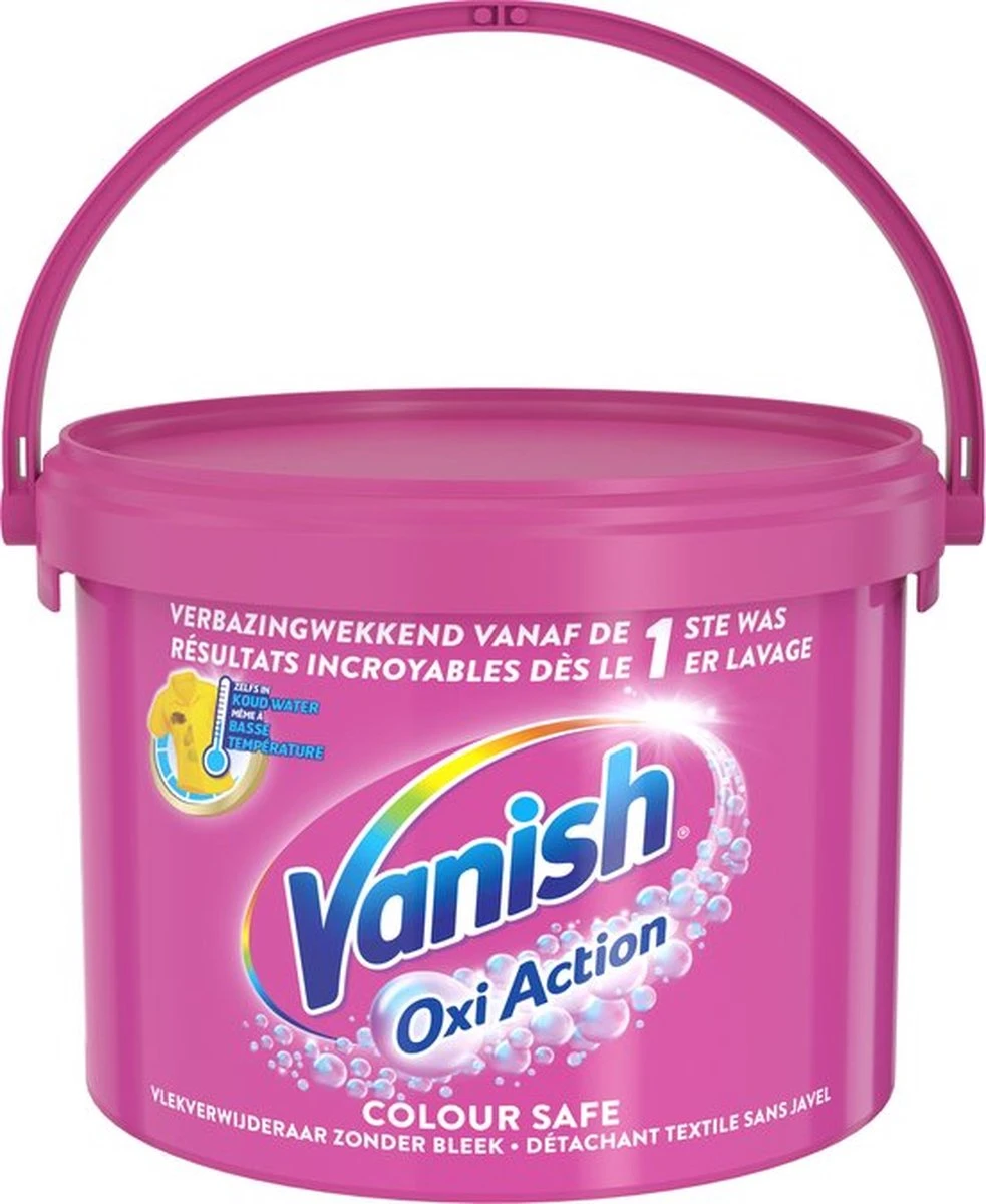 Vanish Oxi Action Poeder - Vlekverwijderaar Voor Gekleurde Was - 2,7 Kg 8 Vanish Oxi Action Poeder - Vlekverwijderaar Voor Gekleurde Was - 2,7 Kg - Afbeelding 6