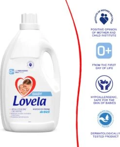 Lovela - Wasmiddel - Hypoallergene Melk - Voor Het Wassen Van Baby & Witte Kleding - 4,5l 11 Lovela - Wasmiddel - Hypoallergene Melk - Voor Het Wassen Van Baby & Witte Kleding - 4,5l -Huishoudelijke Schoonmaak 983x1200