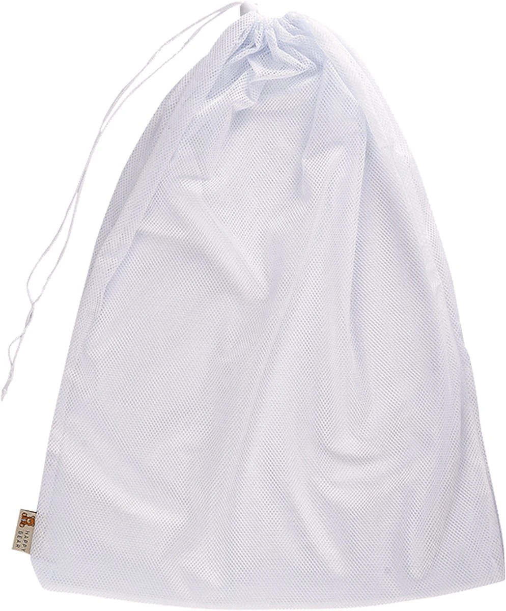 HappyBear | Wasnet | 45cm X 60cm | Afsluitbaar Trekkoord | Mesh Stof | Inhoud - 10-15 Wasbare Luiers 3 HappyBear | Wasnet | 45cm X 60cm | Afsluitbaar Trekkoord | Mesh Stof | Inhoud - 10-15 Wasbare Luiers