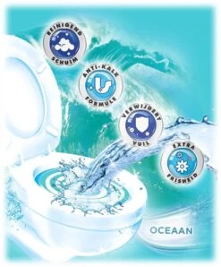 Witte Reus Toiletreiniger - Kracht Actief Gel Oceaan - Voordeelverpakking 10 X 700ml -Huishoudelijke Schoonmaak 996x1200 1