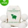 Drogerballen - Droogballen Voor Wasdrogers - Wasdrogerballen, Wasbollen & Wasballen - 100% Diervriendelijk, Duurzaam & Herbruikbaar - Duurzaam Cadeau - Energie Besparen - RWS Wol & Zero Waste - 6 Stuks Van Zivanto 1 Drogerballen - Droogballen Voor Wasdrogers - Wasdrogerballen, Wasbollen & Wasballen - 100% Diervriendelijk, Duurzaam & Herbruikbaar - Duurzaam Cadeau - Energie Besparen - RWS Wol & Zero Waste - 6 Stuks Van Zivanto -Huishoudelijke Schoonmaak 998x1200